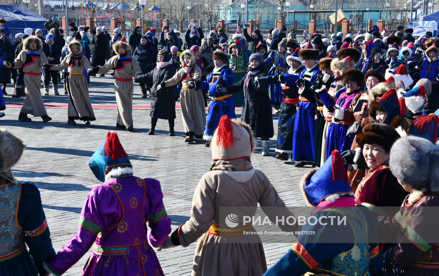 Празднование буддийского Нового года в России