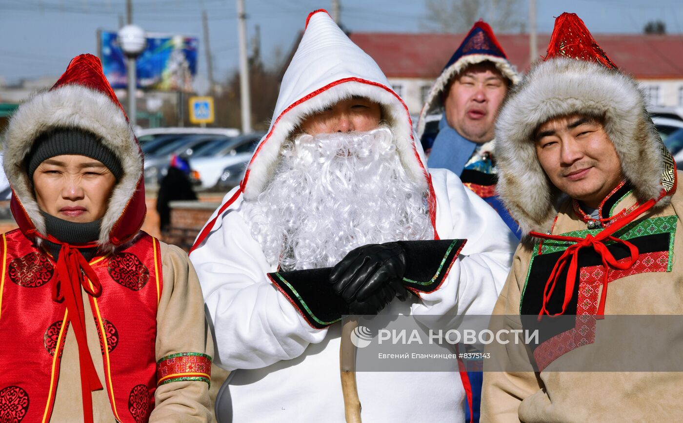 Празднование буддийского Нового года в России