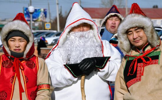 Празднование буддийского Нового года в России