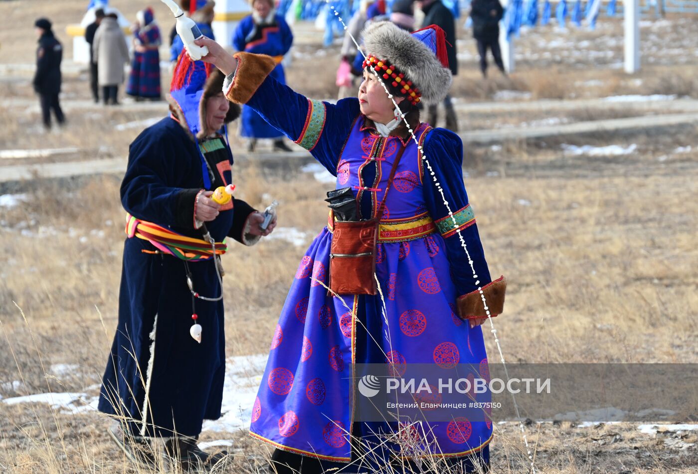 Празднование буддийского Нового года в России