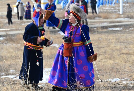 Празднование буддийского Нового года в России