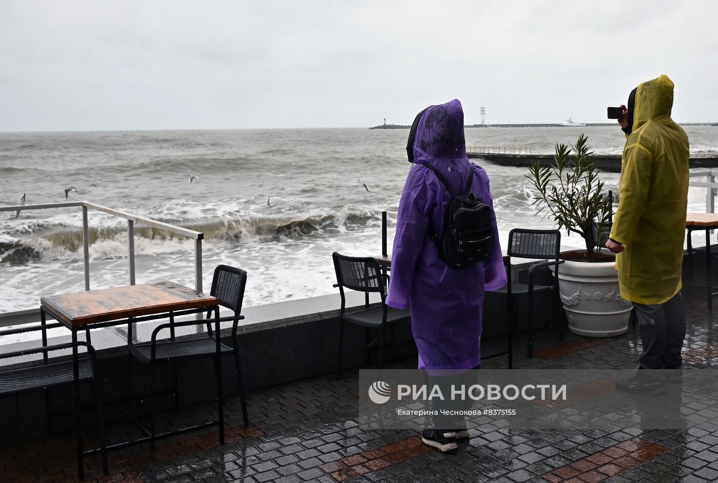 Непогода в Сочи