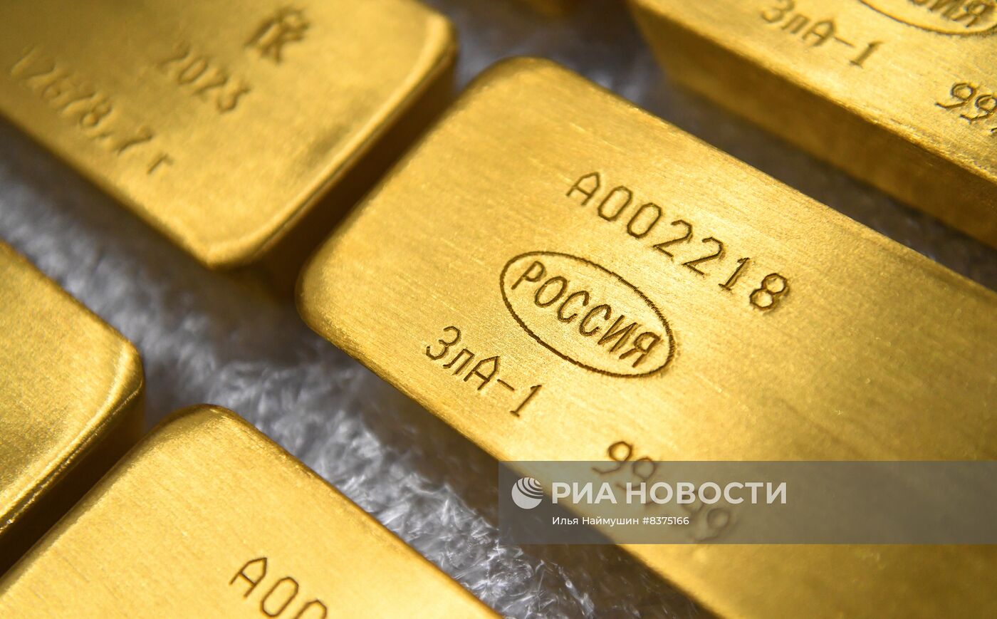 Драгоценные металлы, произведенные на предприятии "Красцветмет"