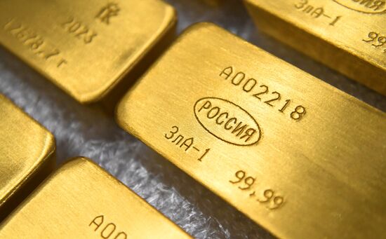 Драгоценные металлы, произведенные на предприятии "Красцветмет"