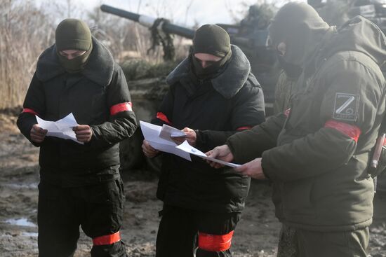 Передача подарков к 23 февраля военным в южном секторе СВО