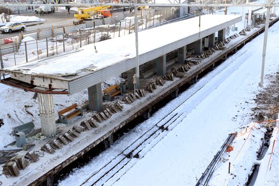 С 1 марта Рижский вокзал закрывается для ремонта ж/д инфраструктуры
