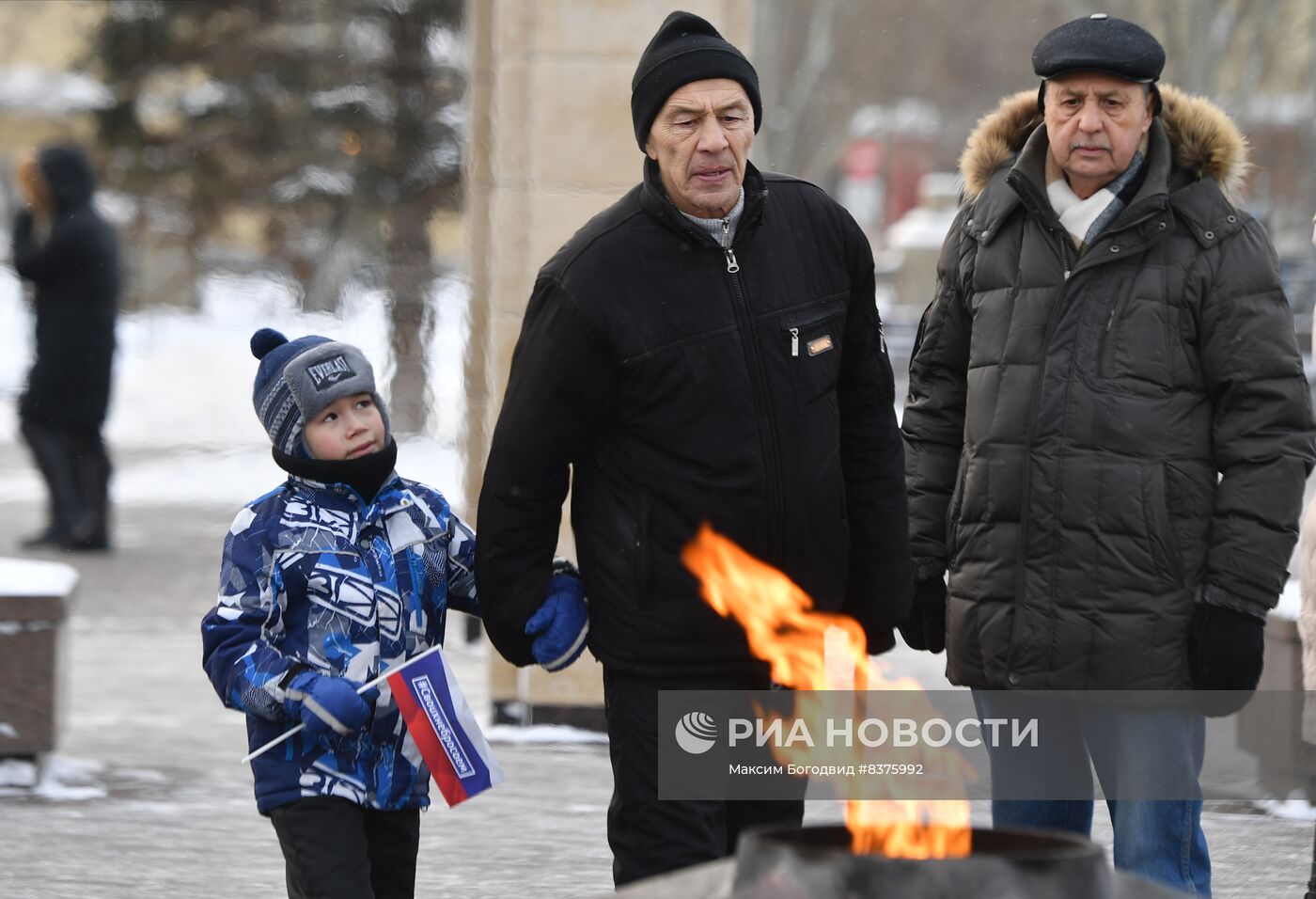 Патриотический праздник ко Дню защитника Отечества в Казани