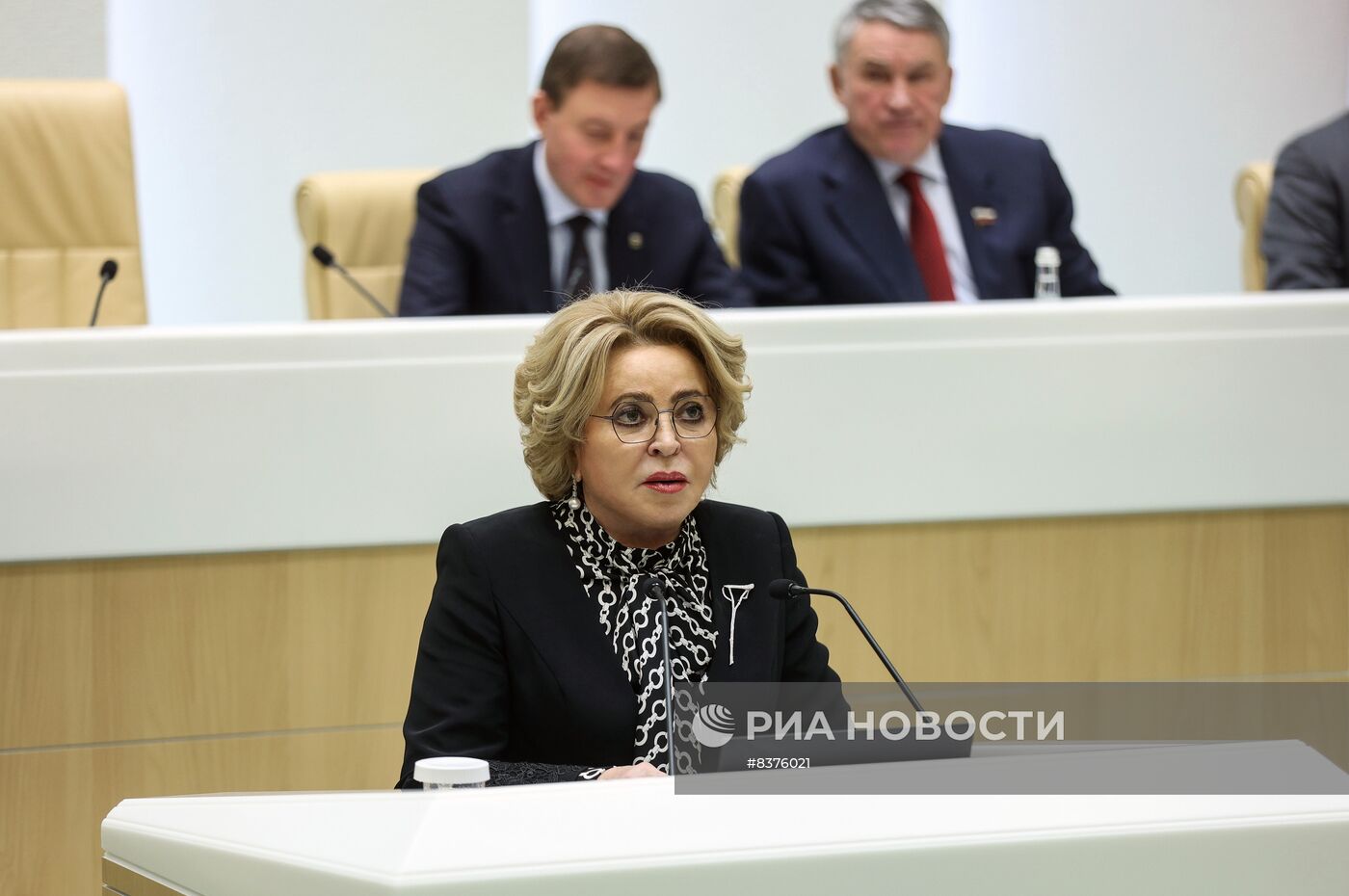 Внеплановое заседание Совета Федерации РФ