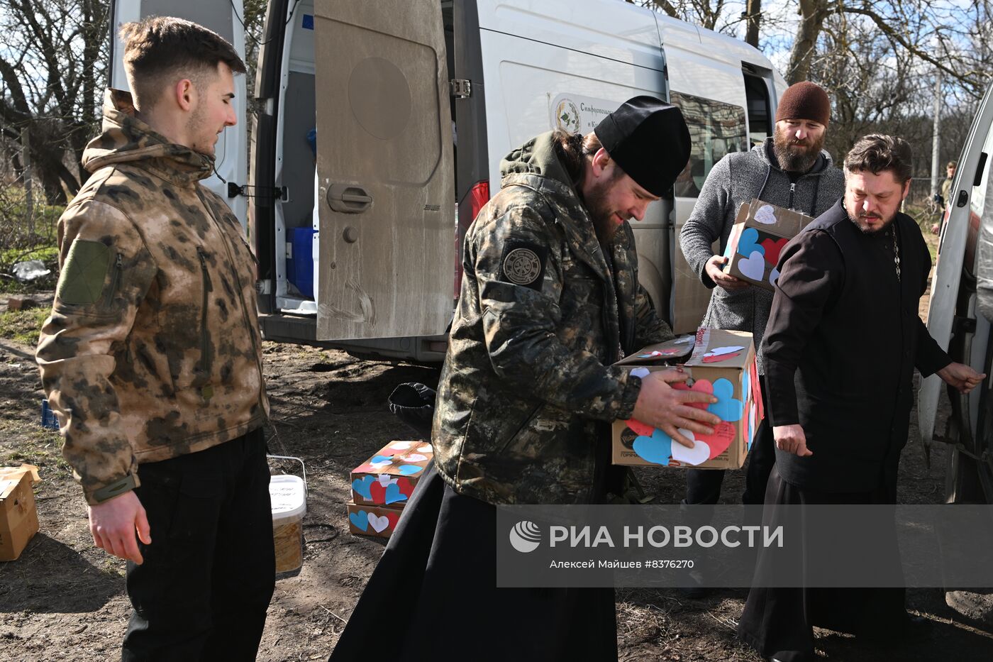 Мощи святого Георгия Победоносца впервые доставили на передовую к бойцам СВО