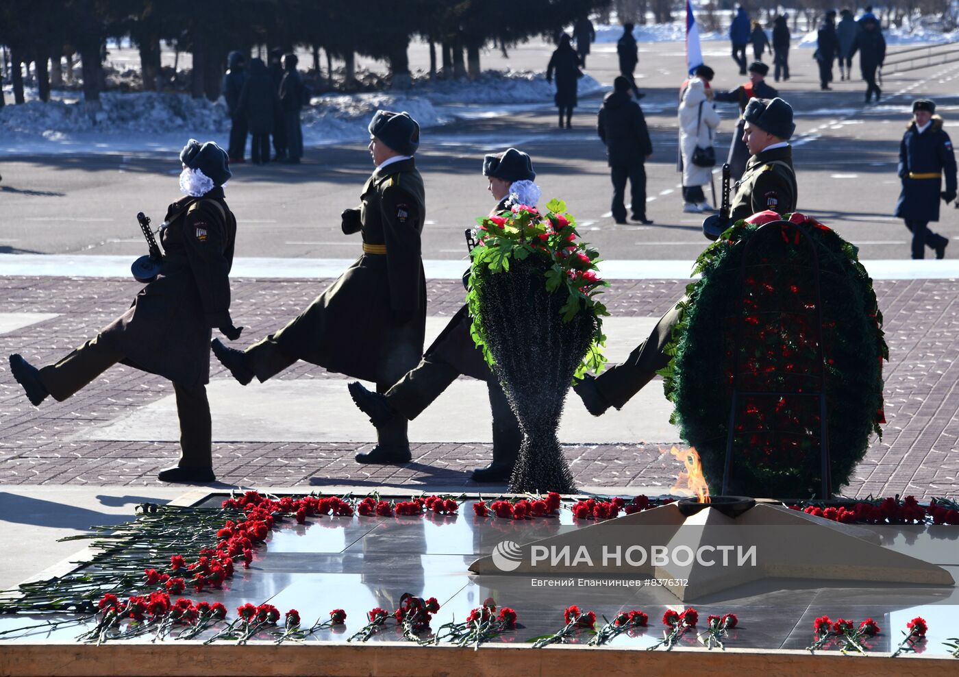 Празднование Дня защитника Отечества в регионах России