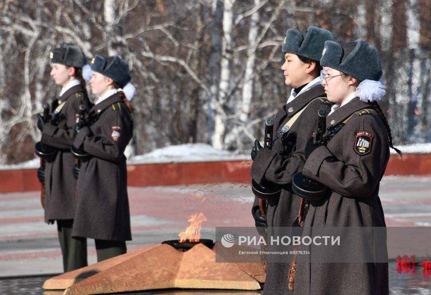 Празднование Дня защитника Отечества в регионах России