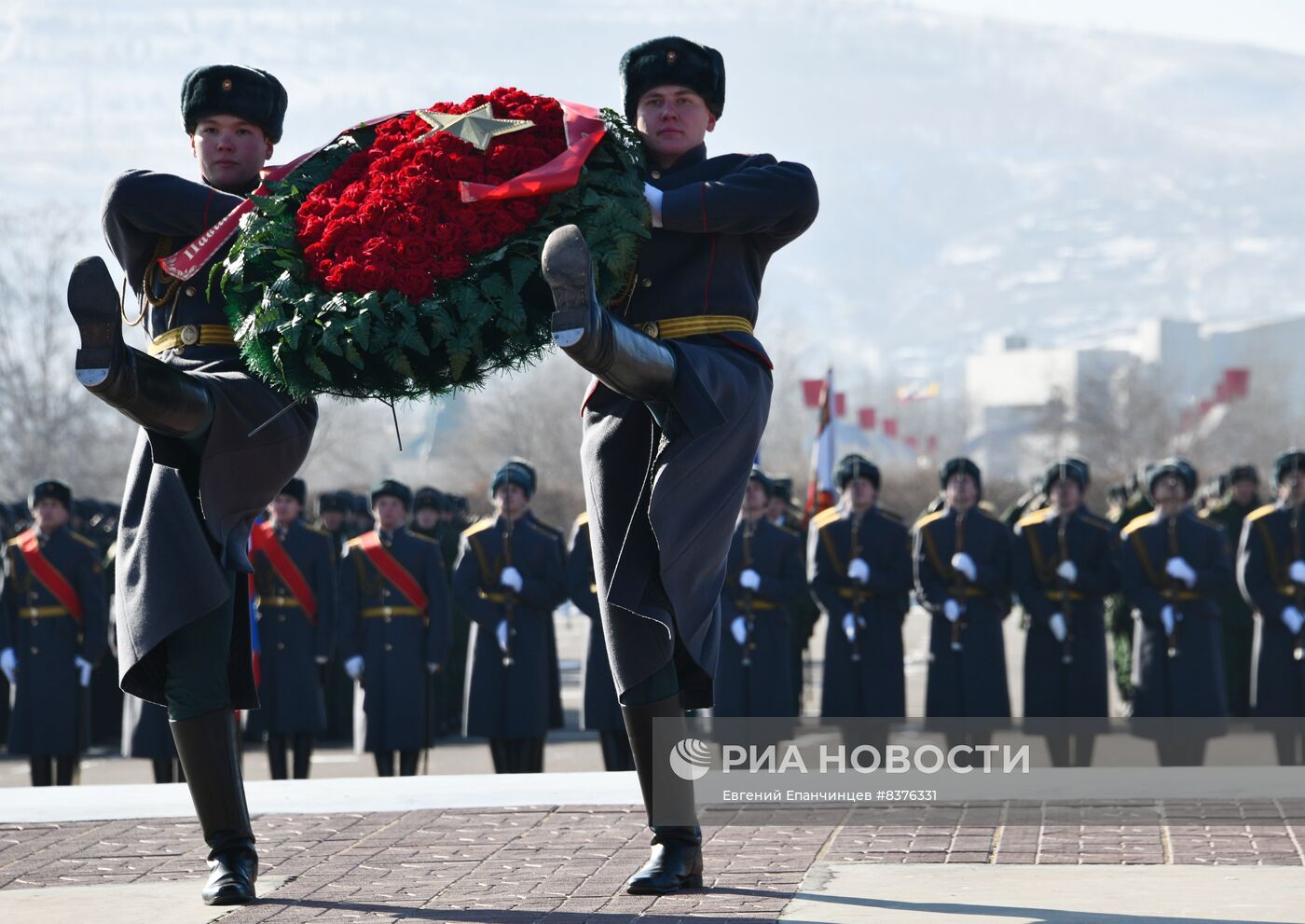 Празднование Дня защитника Отечества в регионах России