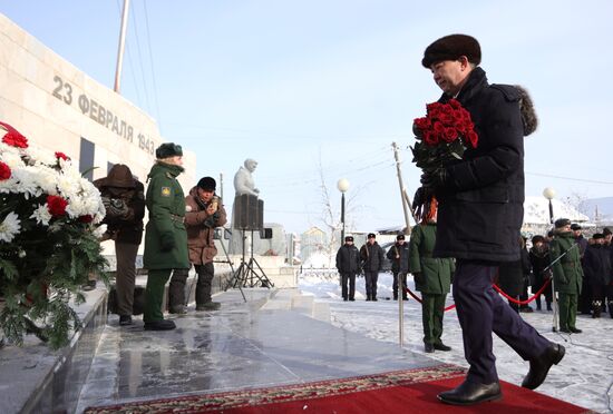 Празднование Дня защитника Отечества в регионах России