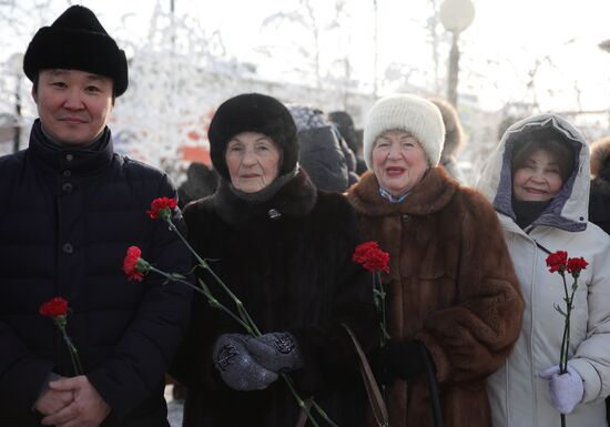 Празднование Дня защитника Отечества в регионах России