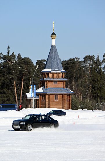 Соревнования ФСО России по скоростному маневрированию в зимних условиях 