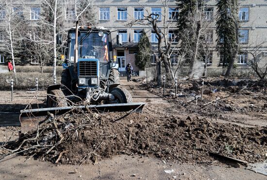 ВСУ обстреляли Донецк