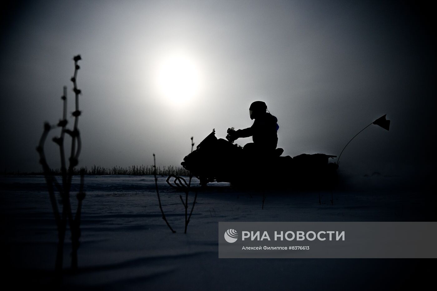 Ралли-рейд на снегоходах "Снежная тропа". День первый