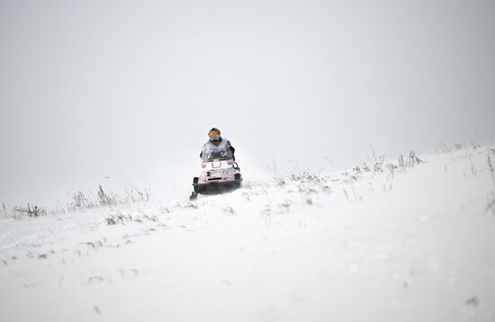 Ралли-рейд на снегоходах "Снежная тропа". День первый