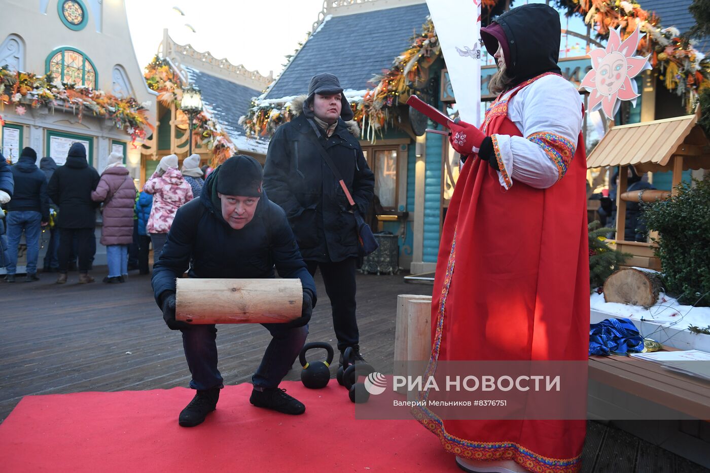 Фестиваль "Московская Масленица" в Парке Горького