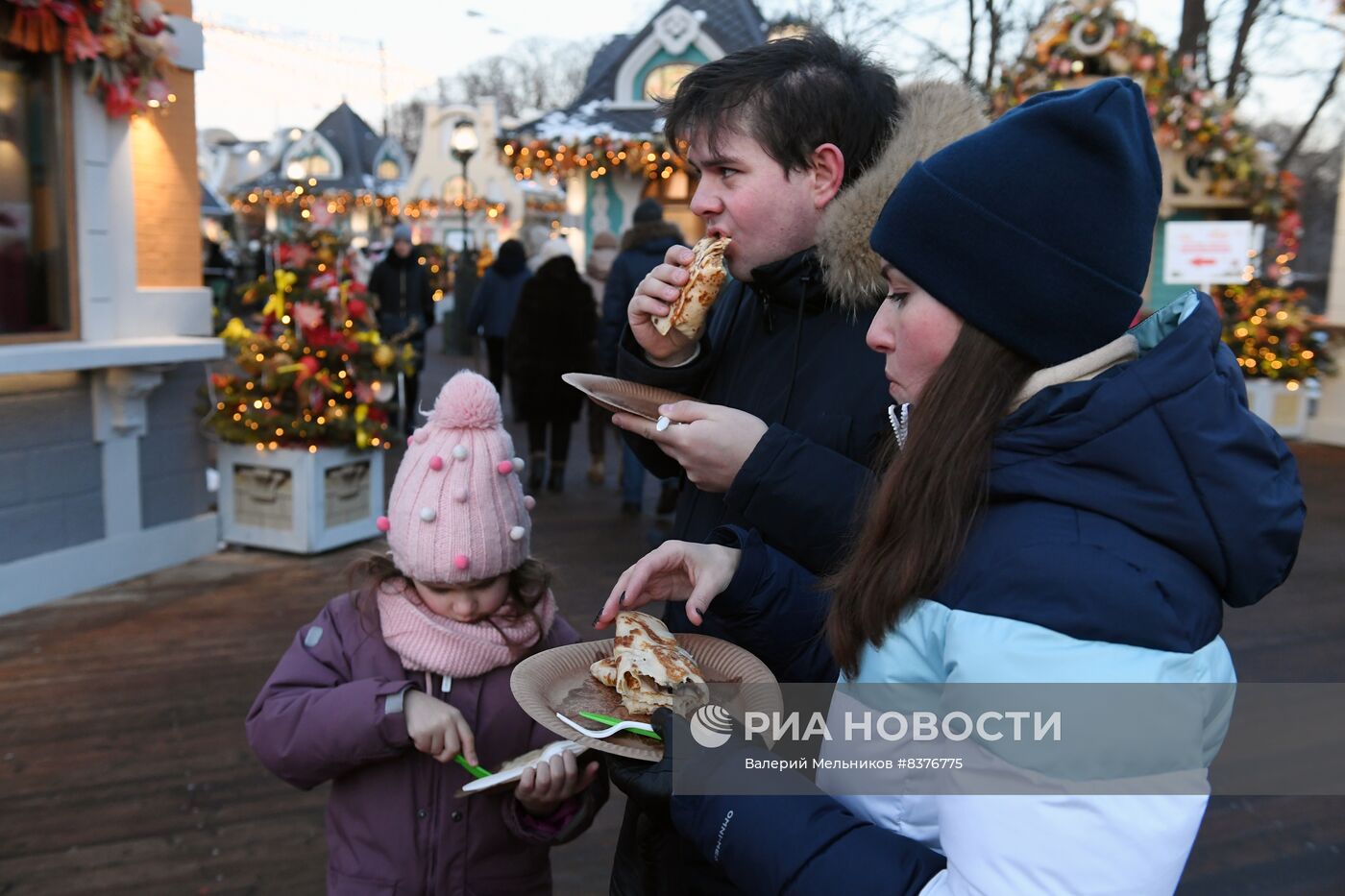 Фестиваль "Московская Масленица" в Парке Горького