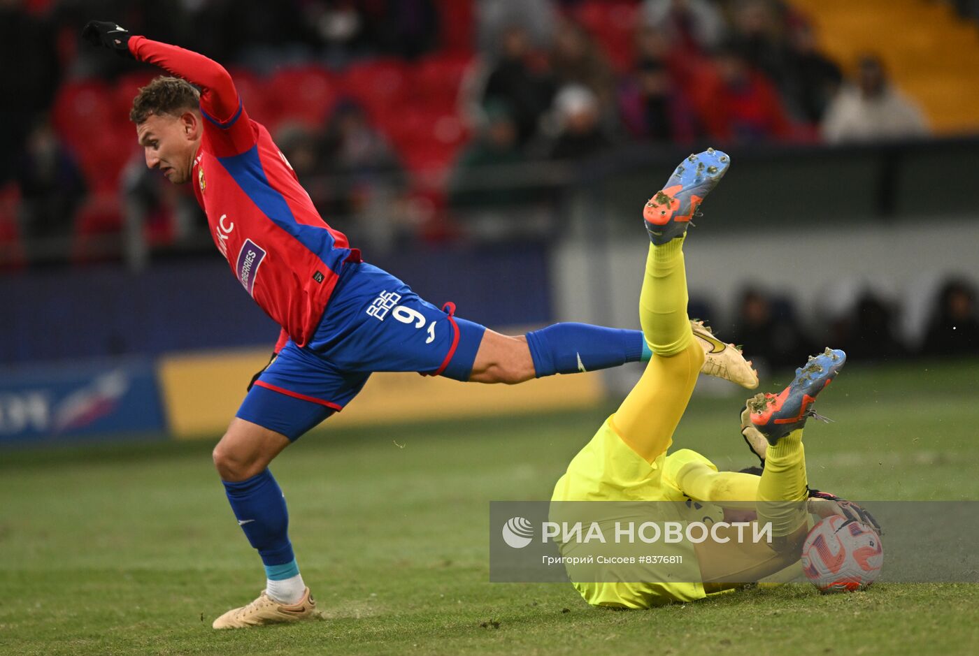 Футбол. Кубок России. Матч ЦСКА - "Краснодар"