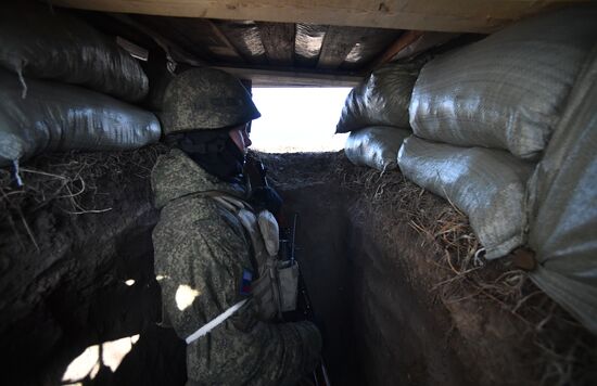 Передача подарков к 23 февраля военным в южном секторе СВО