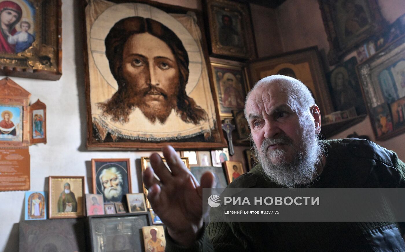 Бывший ученый-археолог Николай Тарасенко из ЛНР