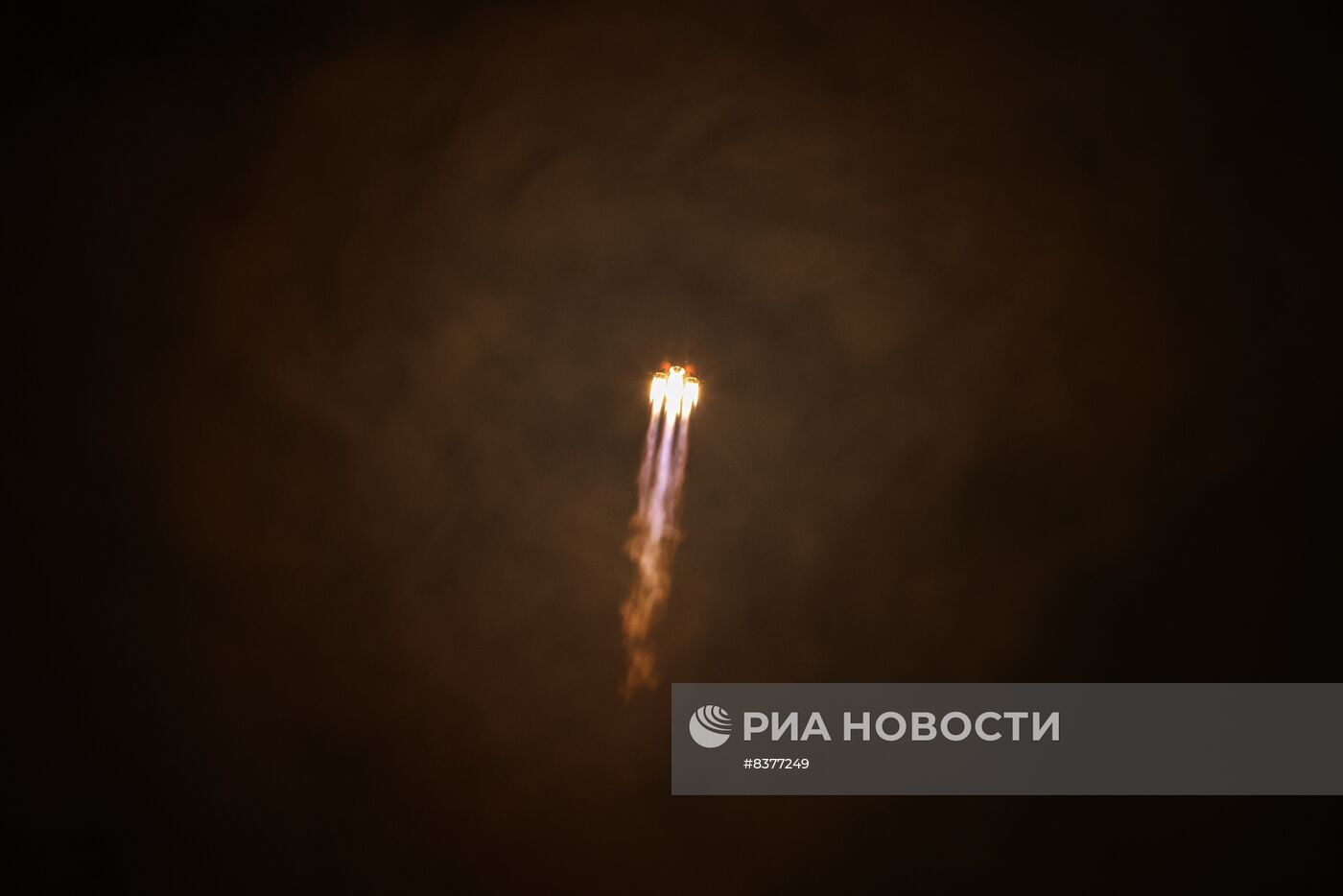 Пуск РН "Союз-2.1а" с беспилотным кораблем "Союз МС-23" с космодрома Байконур 