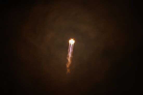 Пуск РН "Союз-2.1а" с беспилотным кораблем "Союз МС-23" с космодрома Байконур 