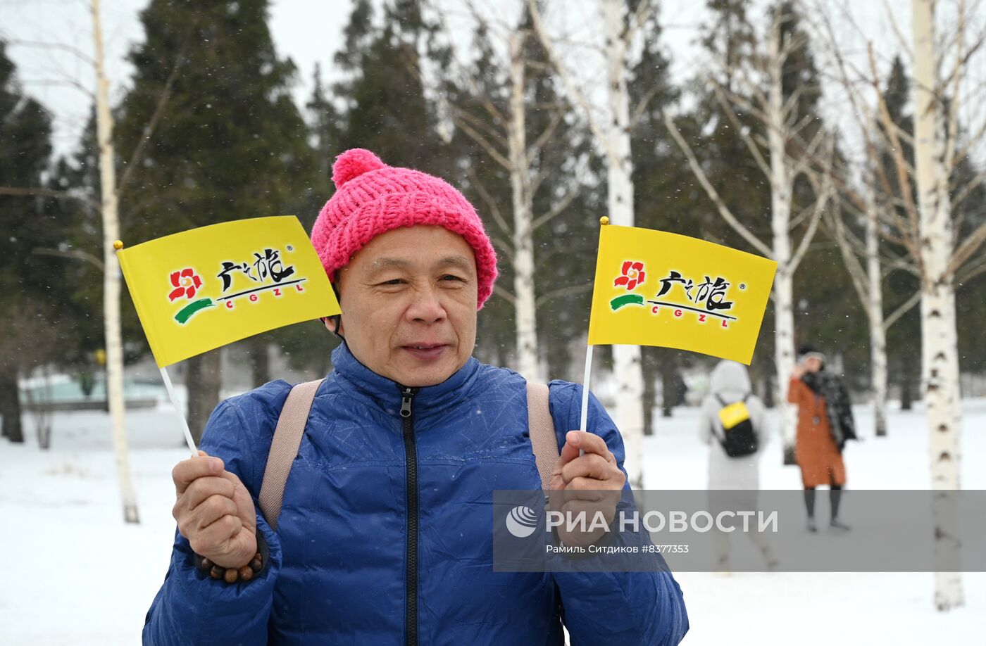 Первая группа туристов из Китая прибыла в Москву