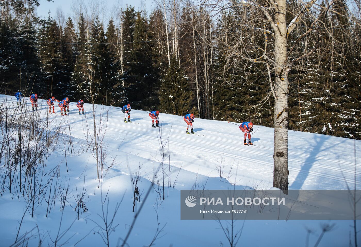 Лыжные гонки. "Чемпионские высоты". Мужчины. Скиатлон