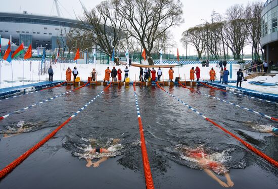 Соревнования по зимнему плаванию Кубок Большой Невы-2023 