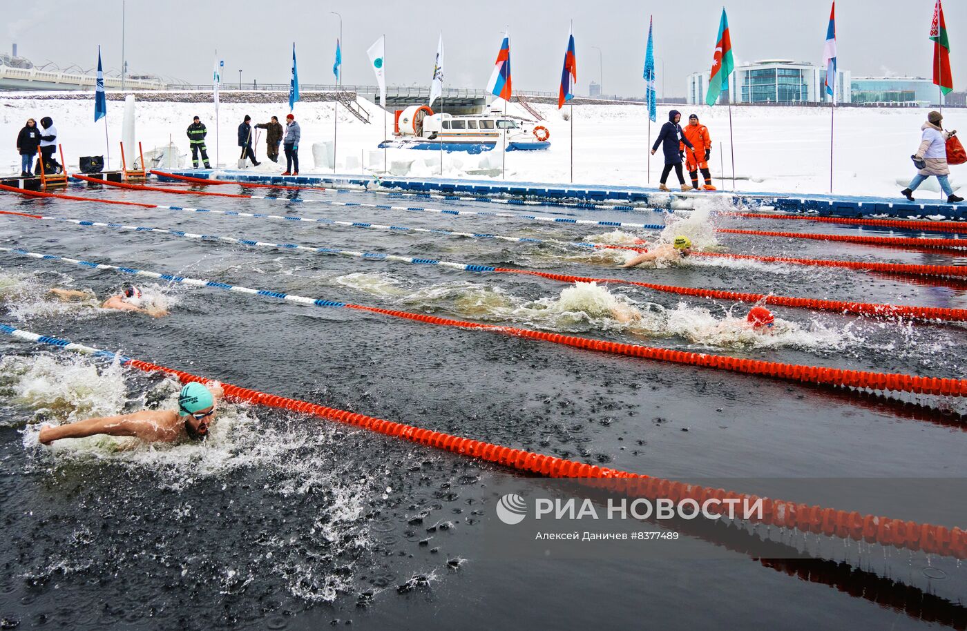Соревнования по зимнему плаванию Кубок Большой Невы-2023