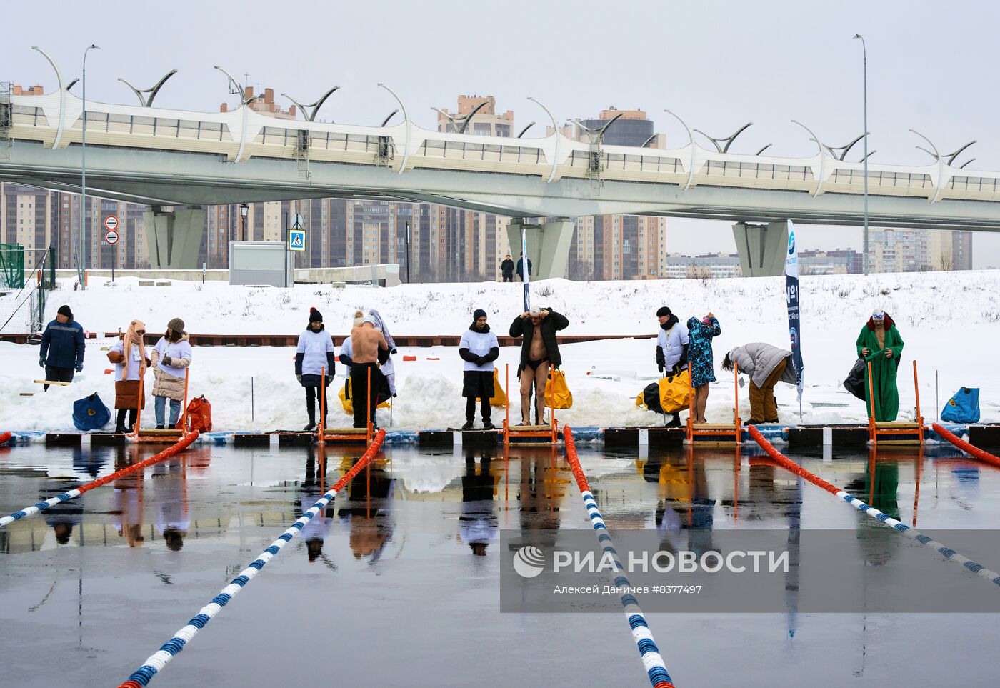 Соревнования по зимнему плаванию Кубок Большой Невы-2023