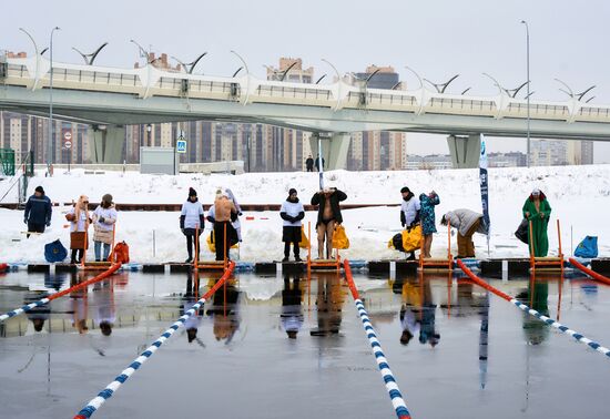 Соревнования по зимнему плаванию Кубок Большой Невы-2023 