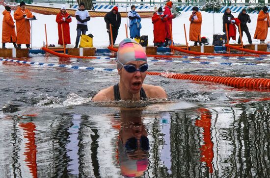 Соревнования по зимнему плаванию Кубок Большой Невы-2023 