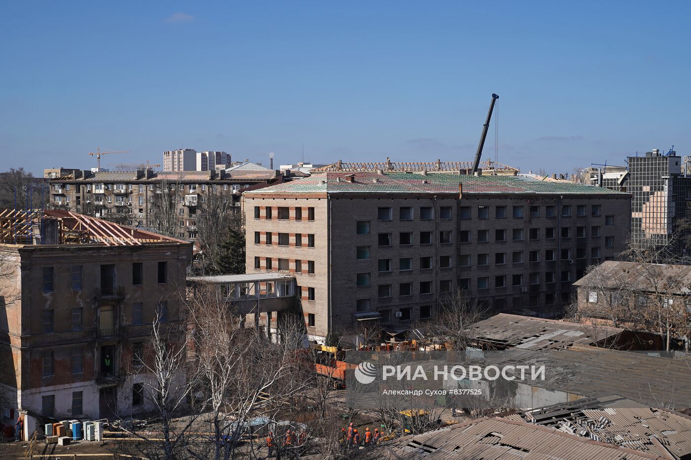 Ремонт Приазовского государственного технического университета в Мариуполе