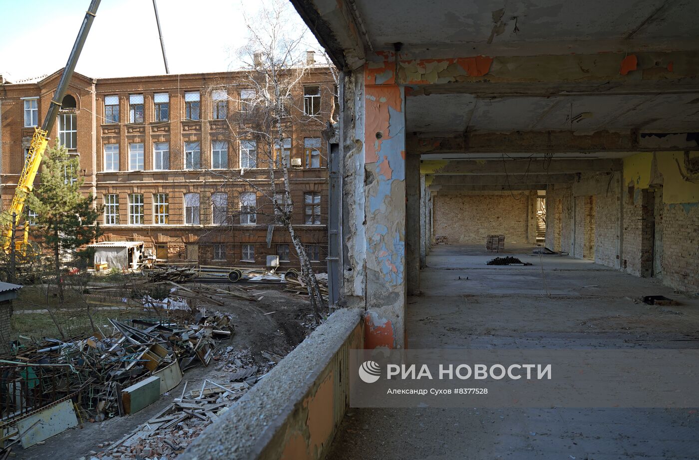 Ремонт Приазовского государственного технического университета в Мариуполе