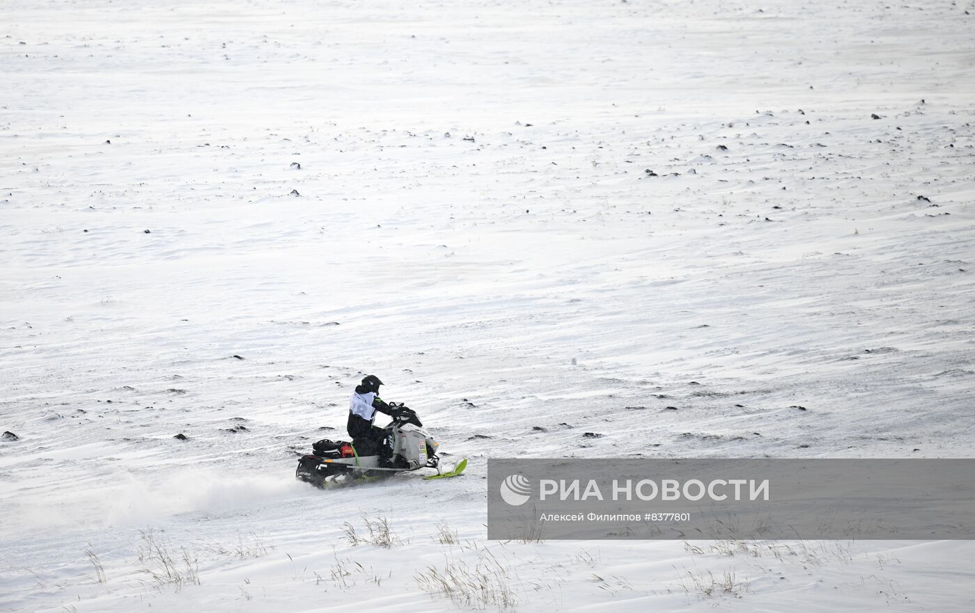 Ралли-рейд на снегоходах "Снежная тропа"