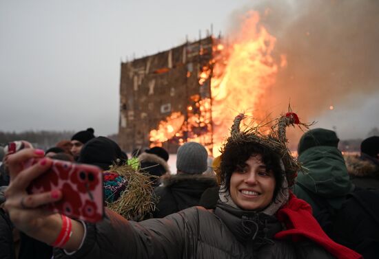 Масленица в Никола-Ленивце