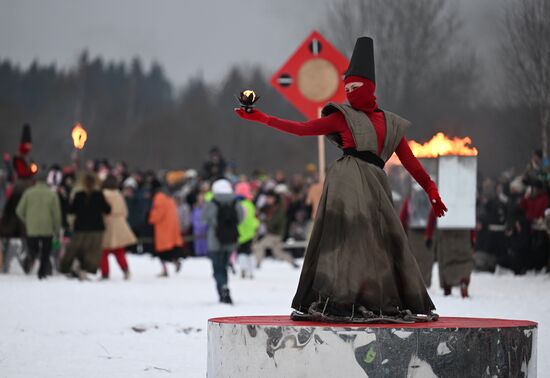 Масленица в Никола-Ленивце