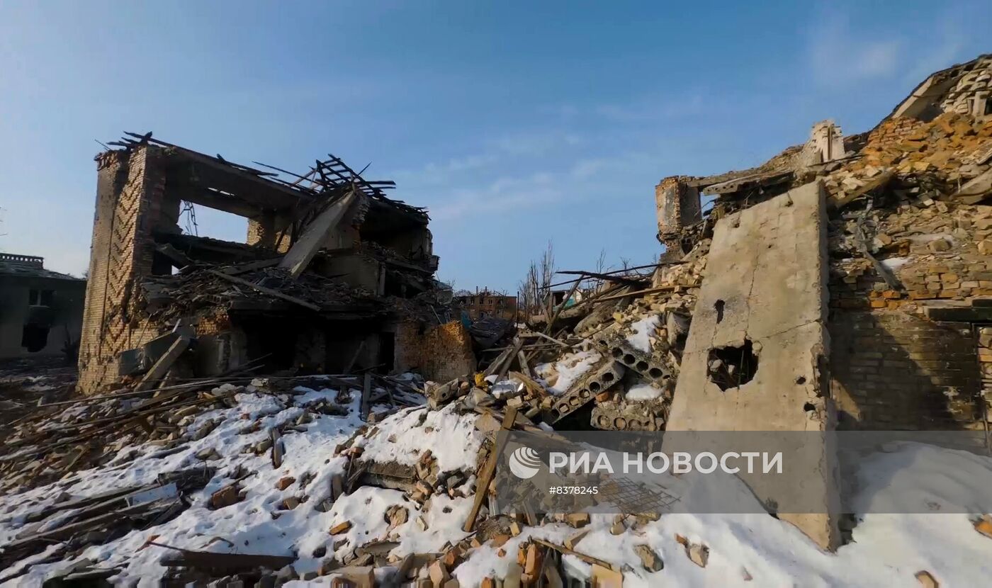 Улицы Артемовска и масштабы боев за город