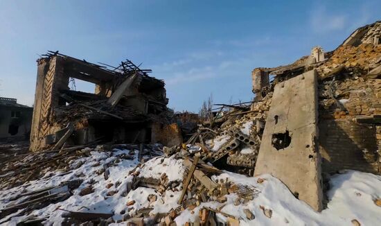 Улицы Артемовска и масштабы боев за город