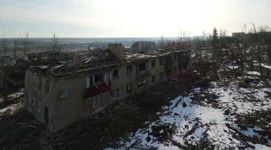 Улицы Артемовска и масштабы боев за город