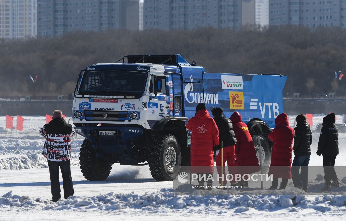 Российско-китайский фестиваль зимних видов спорта. Ралли на льду Амура