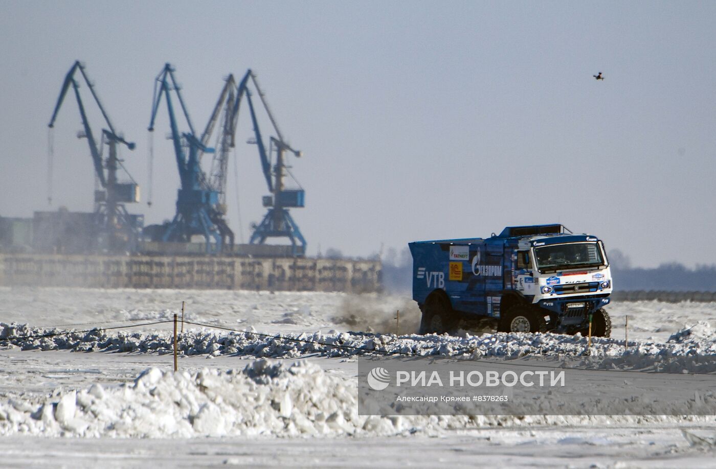 Российско-китайский фестиваль зимних видов спорта. Ралли на льду Амура