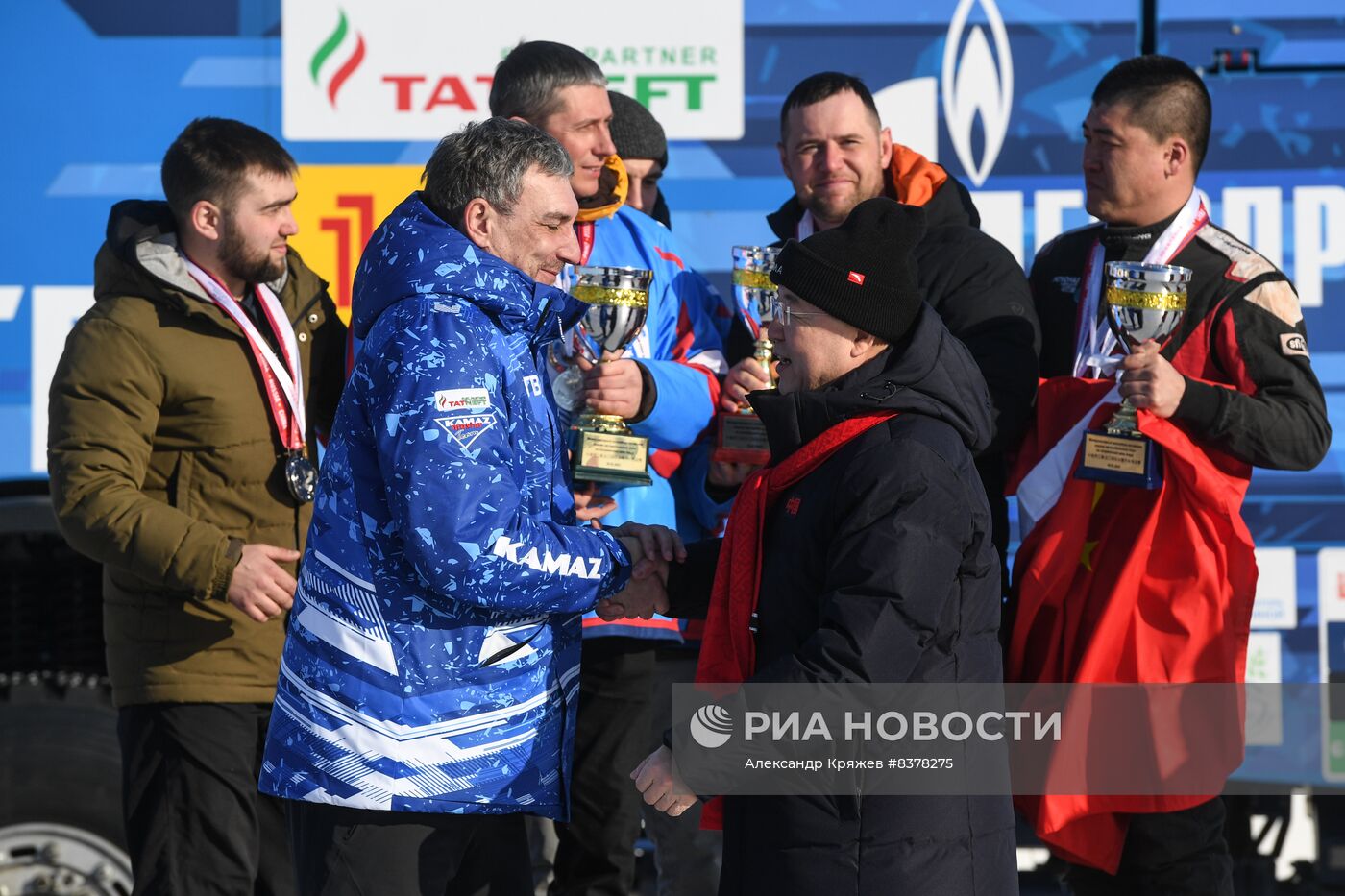 Российско-китайский фестиваль зимних видов спорта. Ралли на льду Амура