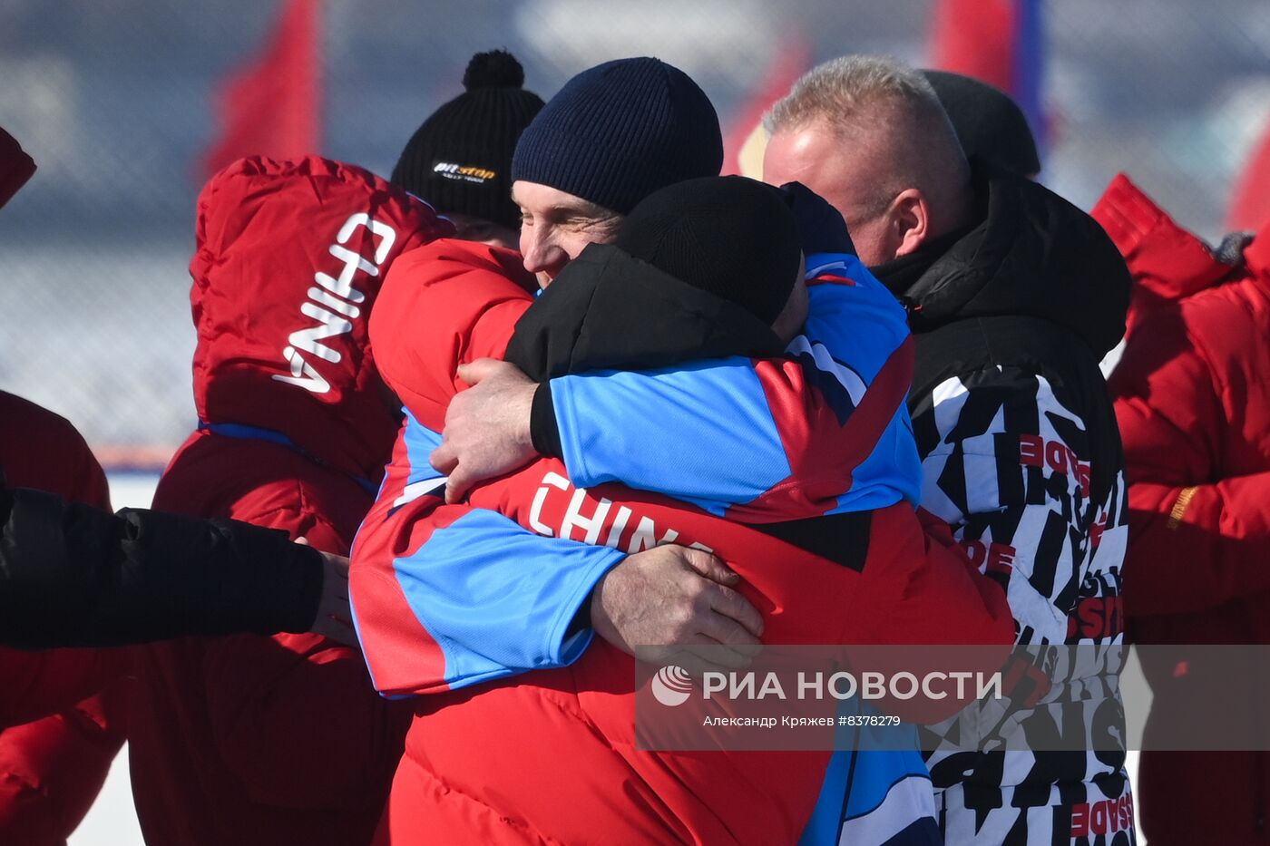 Российско-китайский фестиваль зимних видов спорта. Ралли на льду Амура