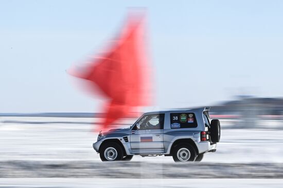 Российско-китайский фестиваль зимних видов спорта. Ралли на льду Амура