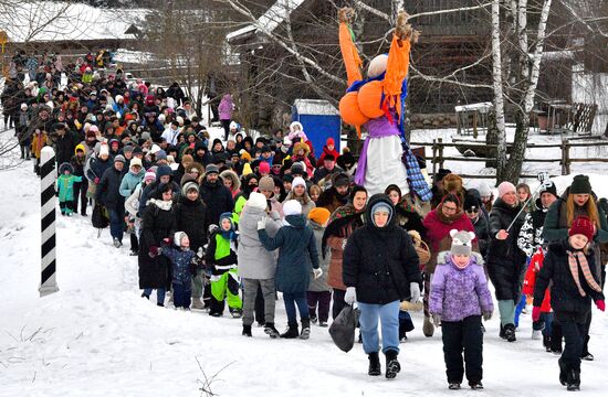 Празднование Масленицы в странах СНГ
